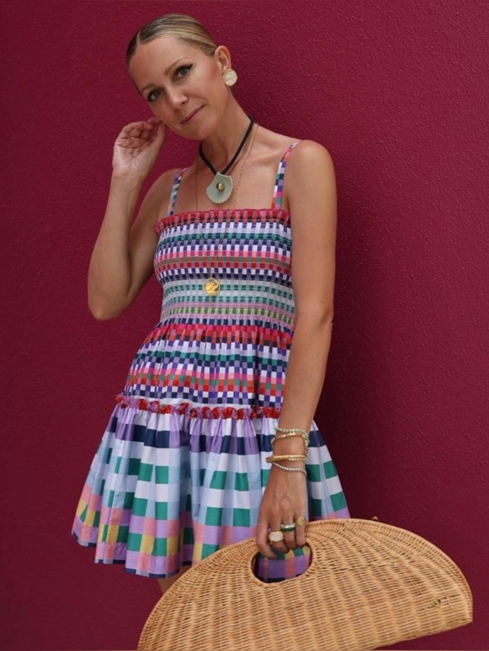 Hill House Seraphina Mini Nap Dress - size medium